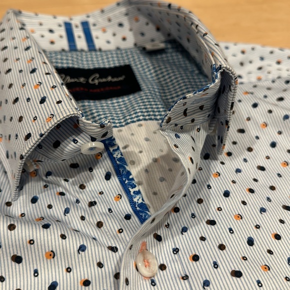 Robert Graham Tailored Fit Short Sleeve Button Down Shirt - Picture 4 of 10
